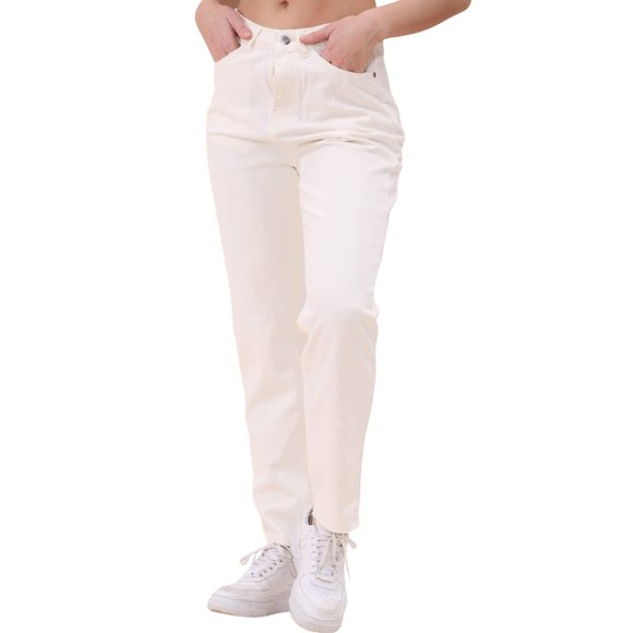 Denim - NWT Raw Hem Off White Jeans
